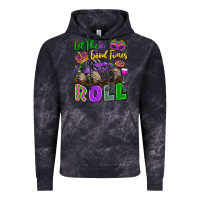 Cloud Black let the good times roll with mardi gras monster tr Vintage Hoodie - LillyAllenDesigns