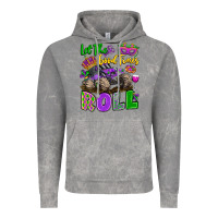 Cloud Rock let the good times roll with mardi gras monster tr Vintage Hoodie - LillyAllenDesigns