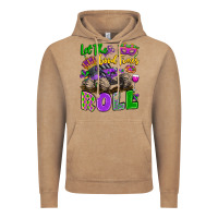Let The Good Times Roll With Mardi Gras Monster Tr Vintage Hoodie | Teevron