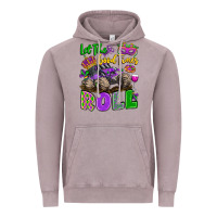 Vintage Zinc let the good times roll with mardi gras monster tr Vintage Hoodie - LillyAllenDesigns