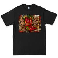 Black cowboy boots christmas Premium Tee - JahusDesignShop