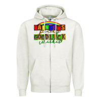Oatmeal Heather Rainbows pinches good luck wisher St. Patrick's Zipper Hoodie - CowGirlArtShop