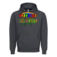 Smoke Rainbows pinches good luck wisher St. Patrick's Zipper Hoodie - CowGirlArtShop