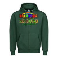 Sports Green Rainbows pinches good luck wisher St. Patrick's Zipper Hoodie - CowGirlArtShop