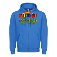True Royal Rainbows pinches good luck wisher St. Patrick's Zipper Hoodie - CowGirlArtShop