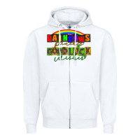 White Rainbows pinches good luck wisher St. Patrick's Zipper Hoodie - CowGirlArtShop