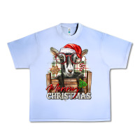 Grape Ice Merry Christmas Alpine Goat Urban Heavy Tee - LillyAllenDesigns