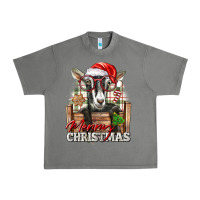 Tornado Merry Christmas Alpine Goat Urban Heavy Tee - LillyAllenDesigns