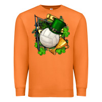 Carrot st.patrick's day volleyball Premium Sweatshirt - FaDigitalArtStudio