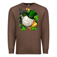 Chestnut st.patrick's day volleyball Premium Sweatshirt - FaDigitalArtStudio