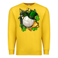 Lemon st.patrick's day volleyball Premium Sweatshirt - FaDigitalArtStudio