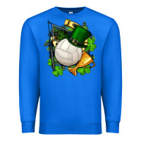 True Royal st.patrick's day volleyball Premium Sweatshirt - FaDigitalArtStudio