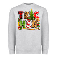 Heather Grey teacher christmas Heavyweight Sweatshirt - texasbilliewilder