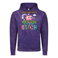 Cloud Purple your anxiety is a lying bitch Vintage Hoodie - LillyAllenDesigns