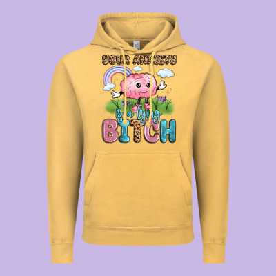 Your Anxiety Is A Lying Bitch Vintage Hoodie Designed By Lillyallendesigns