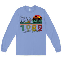 Colony Blue Best Wife Since August 1982 Limited Edition Long Sleeve Tee - Bettercallsaul