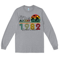 Heather Grey Best Wife Since August 1982 Limited Edition Long Sleeve Tee - Bettercallsaul