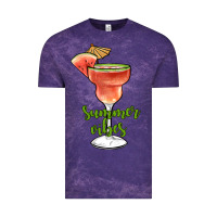 Cloud Purple summer vibes Vintage Tee - JahusDesignShop