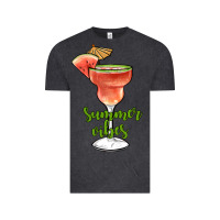 Vintage Black summer vibes Vintage Tee - JahusDesignShop