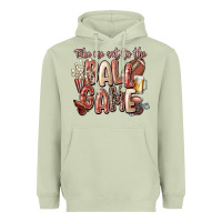 Matcha take me out to the ball game Heavyweight Hoodie - FaDigitalArtStudio
