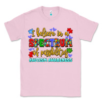 Bubblegum Pink i believe in a spectrum of possibilities Classic Tee - LillyAllenDesigns