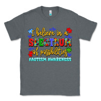 Charcoal Heather i believe in a spectrum of possibilities Classic Tee - LillyAllenDesigns
