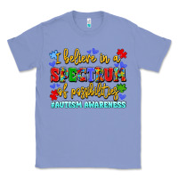 Colony Blue i believe in a spectrum of possibilities Classic Tee - LillyAllenDesigns