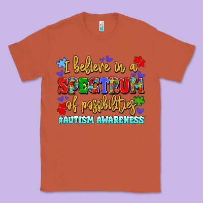 I Believe In A Spectrum Of Possibilities Classic Tee Designed By Lillyallendesigns