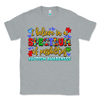 Heather Grey i believe in a spectrum of possibilities Classic Tee - LillyAllenDesigns