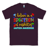 Plum i believe in a spectrum of possibilities Classic Tee - LillyAllenDesigns