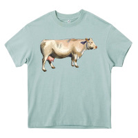 Arona charolais cattle Heavy Core Tee - LillyAllenDesigns