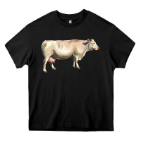 Charolais Cattle Heavy Core Tee | Teevron