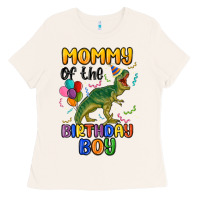 Bone mommy of the birthday boy Ladies Tee - MaliasSmallBusiness