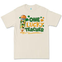 Bone one lucky teacher Premium Tee - MaliasSmallBusiness