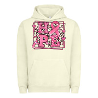Pigment Pistachio hope breast cancer awareness ribbon Urban Hoodie - LillyAllenDesigns