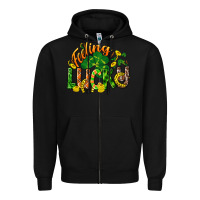 Black Feeling lucky St. Patrick's Day Zipper Hoodie - CowGirlArtShop