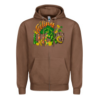 Chestnut Feeling lucky St. Patrick's Day Zipper Hoodie - CowGirlArtShop