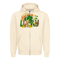 Sandshell Feeling lucky St. Patrick's Day Zipper Hoodie - CowGirlArtShop