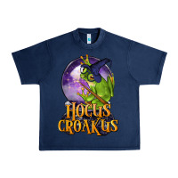 Navy Hocus Croakus Frog Urban Heavy Tee - LillyAllenDesigns