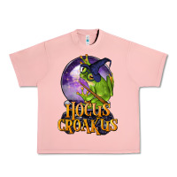 Salmon Hocus Croakus Frog Urban Heavy Tee - LillyAllenDesigns