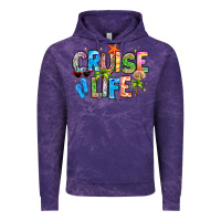 Cloud Purple cruise life Vintage Hoodie - LillyAllenDesigns