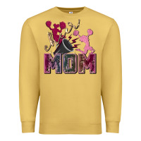 Antique Gold cheer mom Premium Sweatshirt - FaDigitalArtStudio