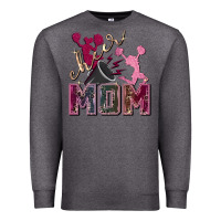 Charcoal Heather cheer mom Premium Sweatshirt - FaDigitalArtStudio