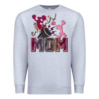 Heather Grey cheer mom Premium Sweatshirt - FaDigitalArtStudio