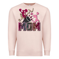 Pale Pink cheer mom Premium Sweatshirt - FaDigitalArtStudio