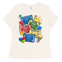 Autism Cassette Tapes Ladies Tee | Teevron