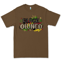Cacao black owned Premium Tee - MaliasSmallBusiness