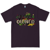 Plum black owned Premium Tee - MaliasSmallBusiness