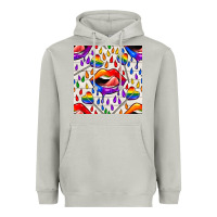 Moon Dust Pride lgbtq lips and heart lollipop seamless patte Heavyweight Hoodie - BundleAndBundleShop