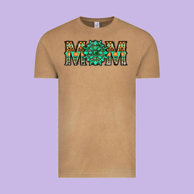 Gemstone Aztec Mom Vintage Tee Designed By Lillyallendesigns